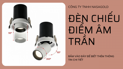 ĐÈN CHIẾU ĐIỂM ÂM TRẦN-NASAGOLD