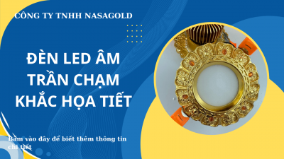 ĐÈN LED ÂM TRẦN CHẠM KHẮC HỌA TIẾT – SỰ LỰA CHỌN TINH TẾ CHO KHÔNG GIAN SỐNG