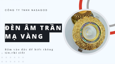 Đèn Âm Trần Mạ Vàng - Sự Lựa Chọn Sang Trọng Cho Không Gian Hiện Đại