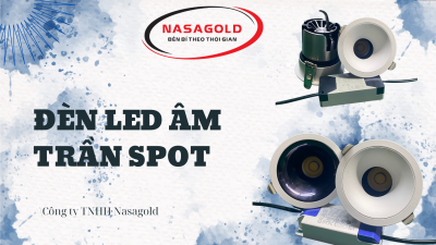 Mẫu đèn led âm trần spot